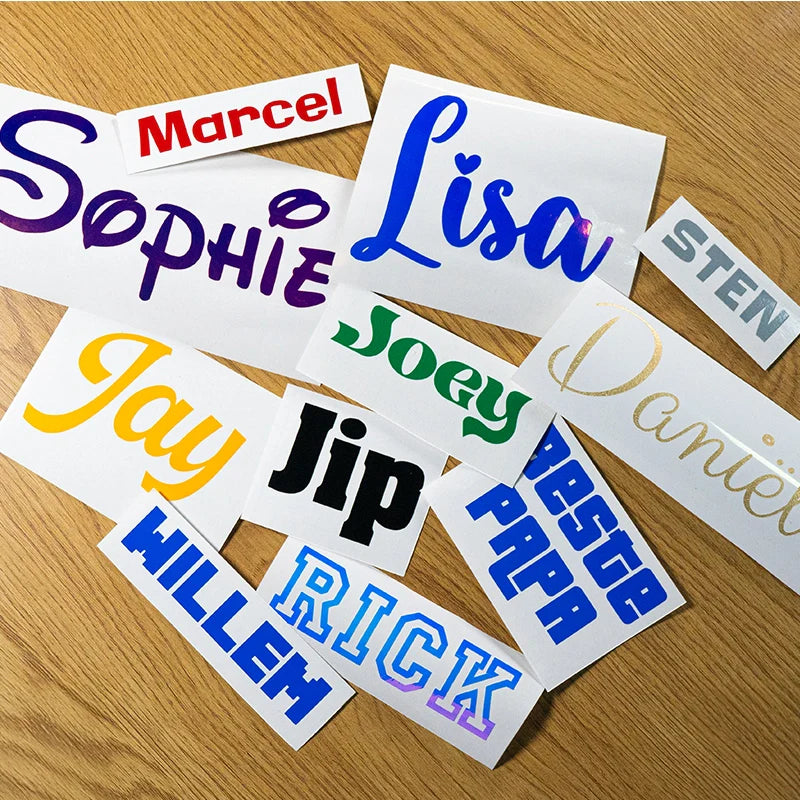Naam Stickers