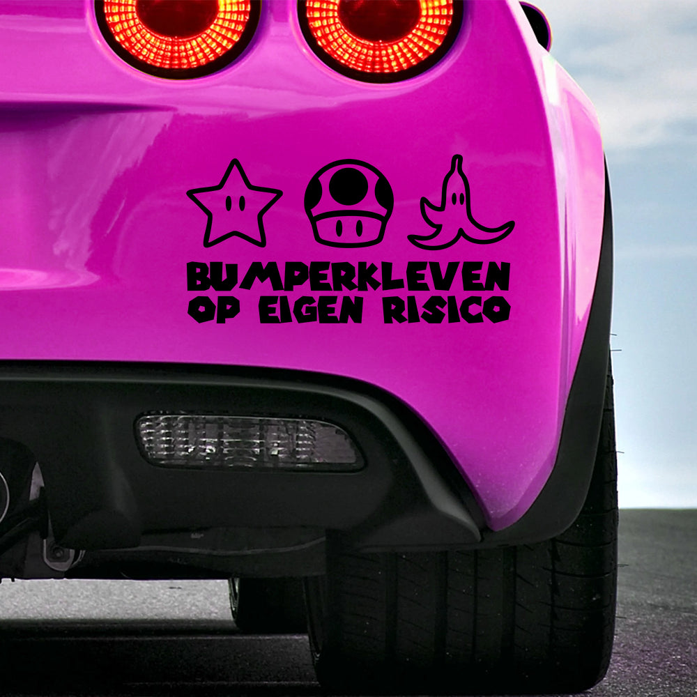 Bumperkleven Super Mario | Sticker
