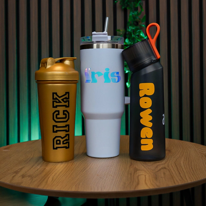 Drinkfles | Naamsticker