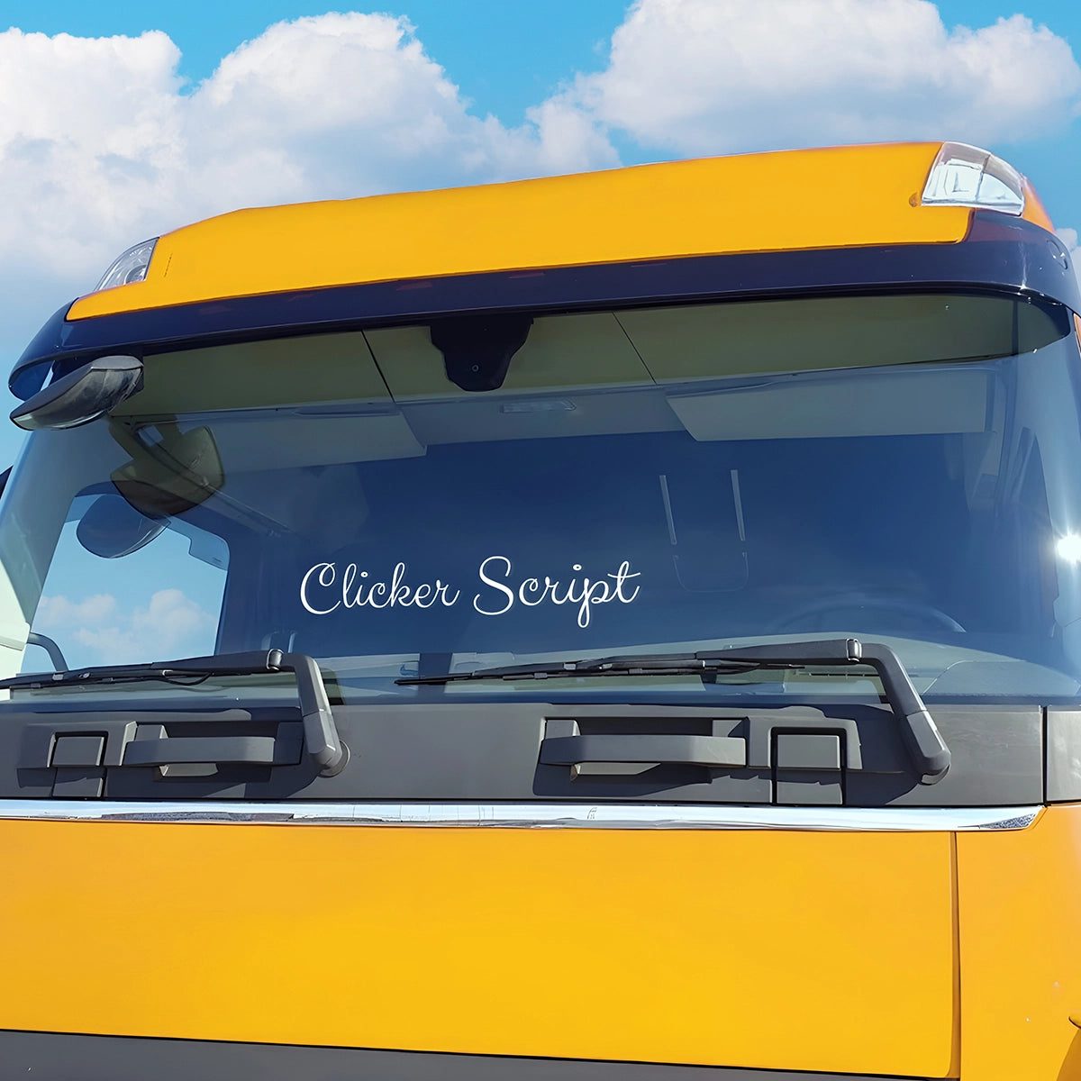 Vrachtwagen Raamsticker