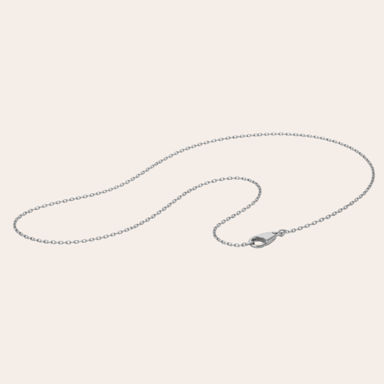 Zilveren Ronde Ketting Met Foto & Tekst