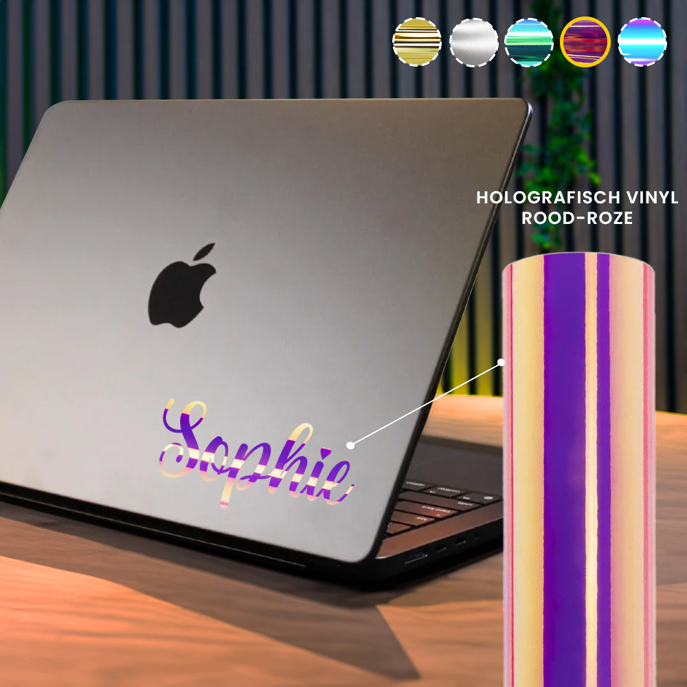 Laptop Naamsticker