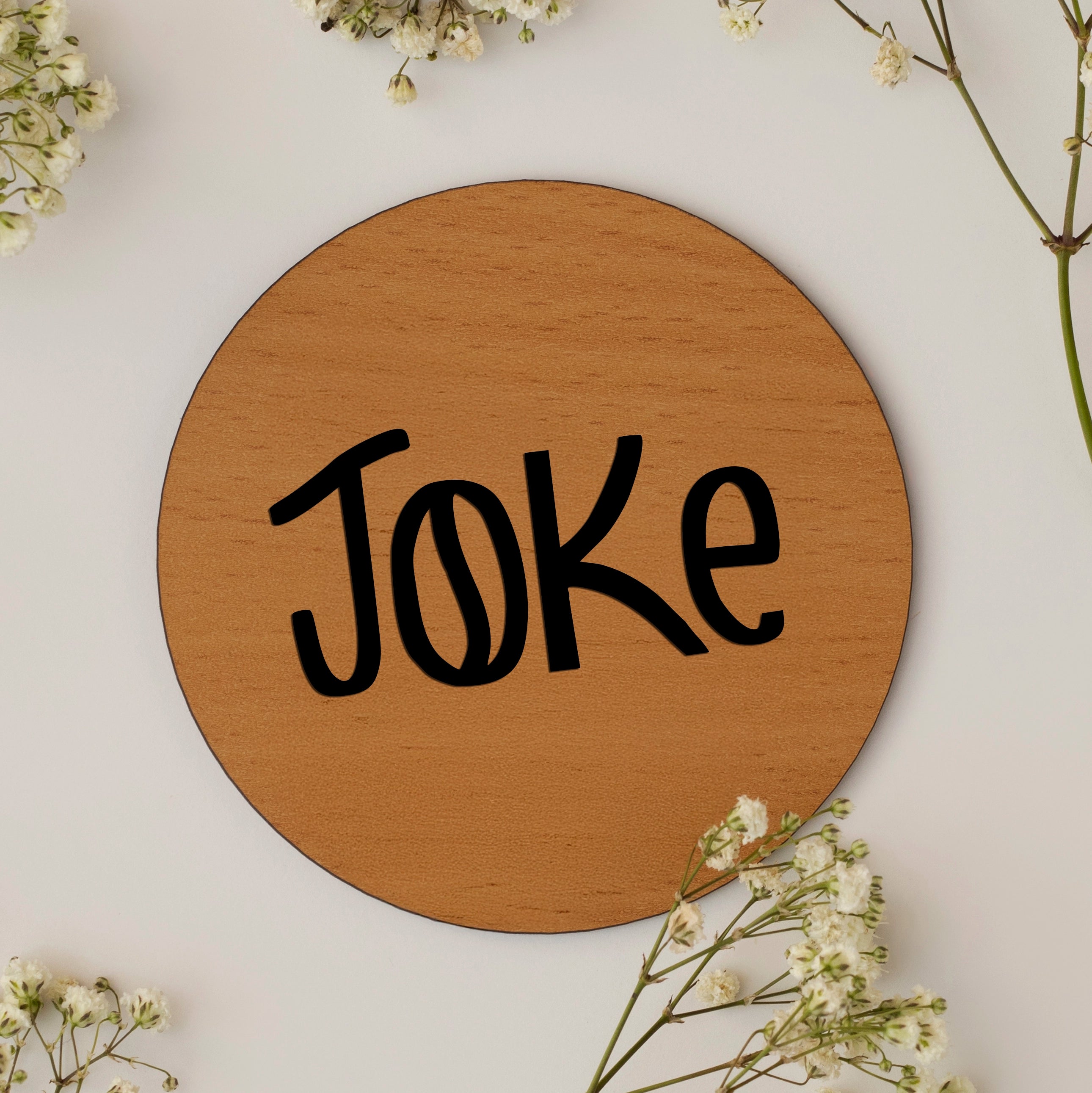 Onderzetter Naamsticker