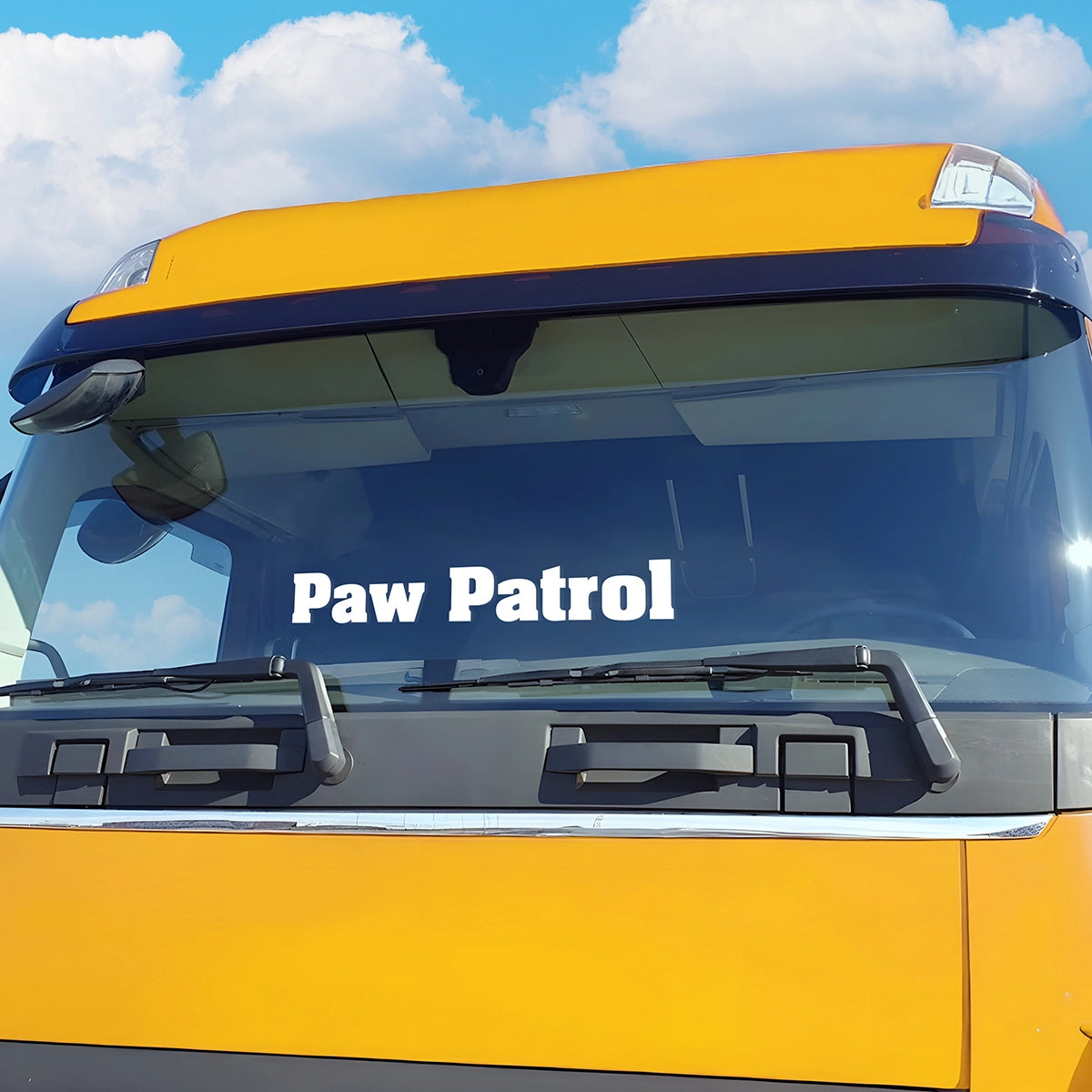 Vrachtwagen Raamsticker