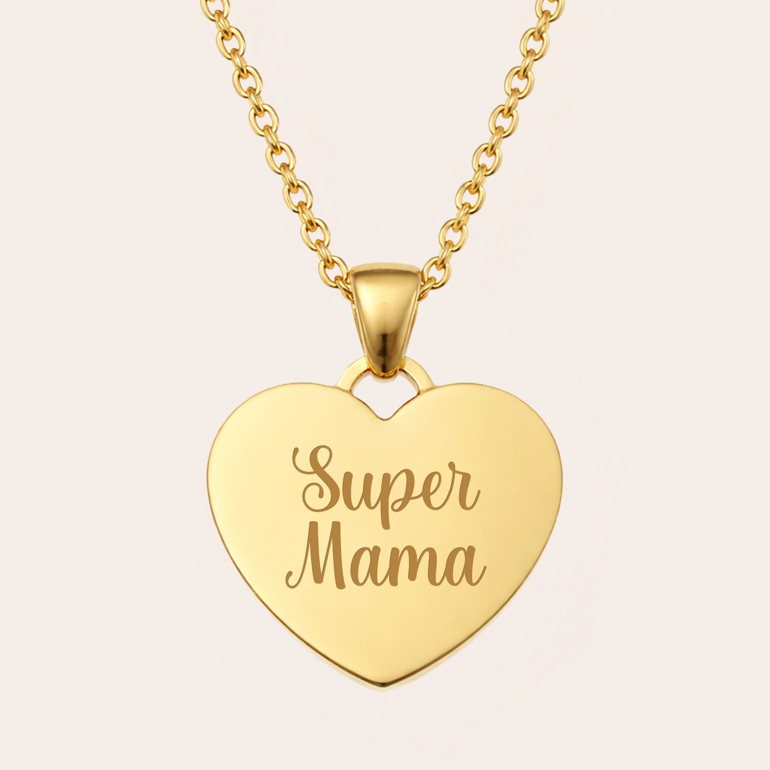 Hartjes Ketting - Super Mama