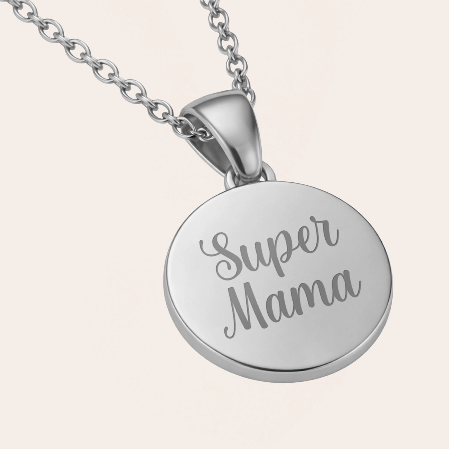 Ronde Ketting - Super Mama