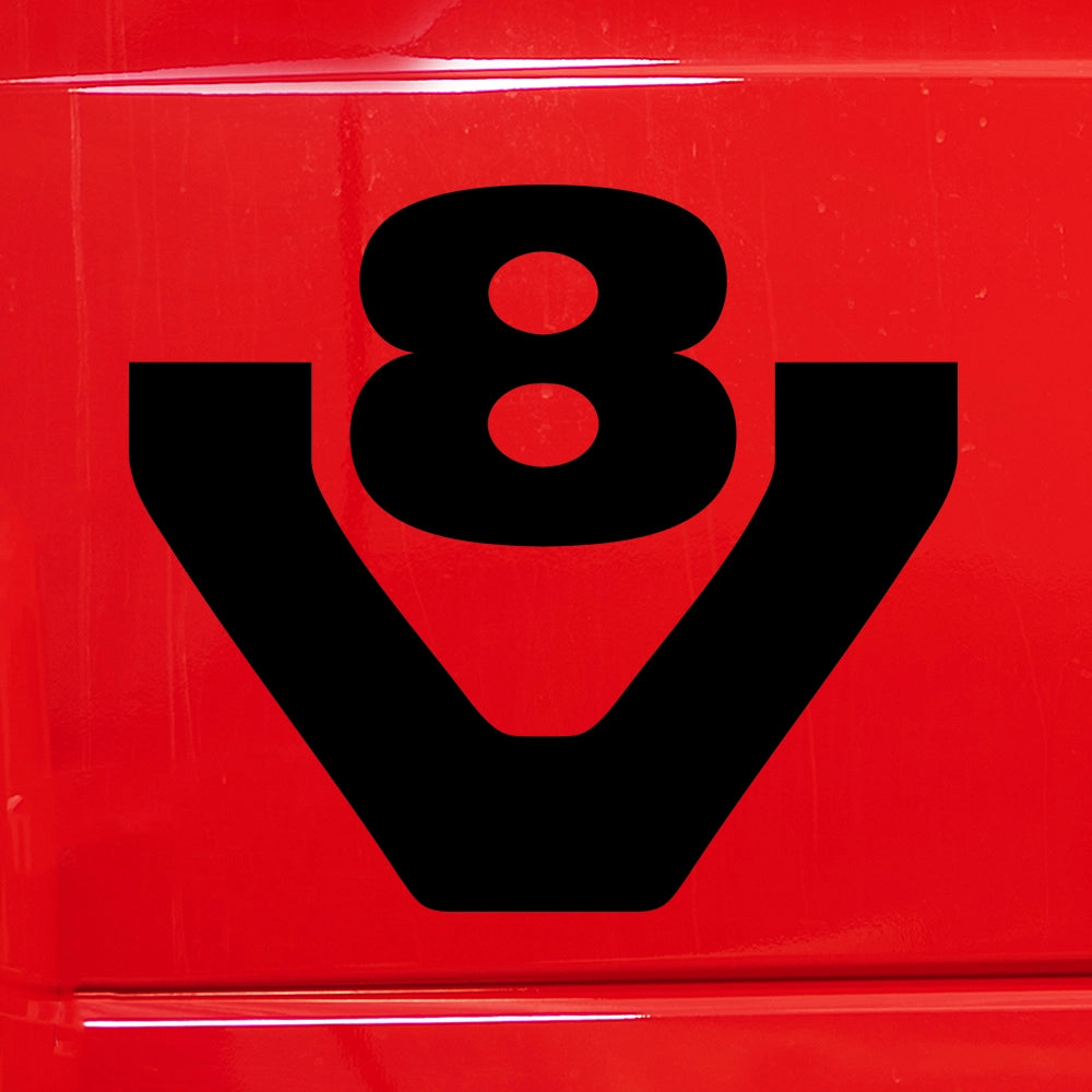 V8 | Vrachtwagen Sticker