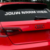 Auto Raamsticker