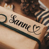 Kerstcadeau Naamsticker