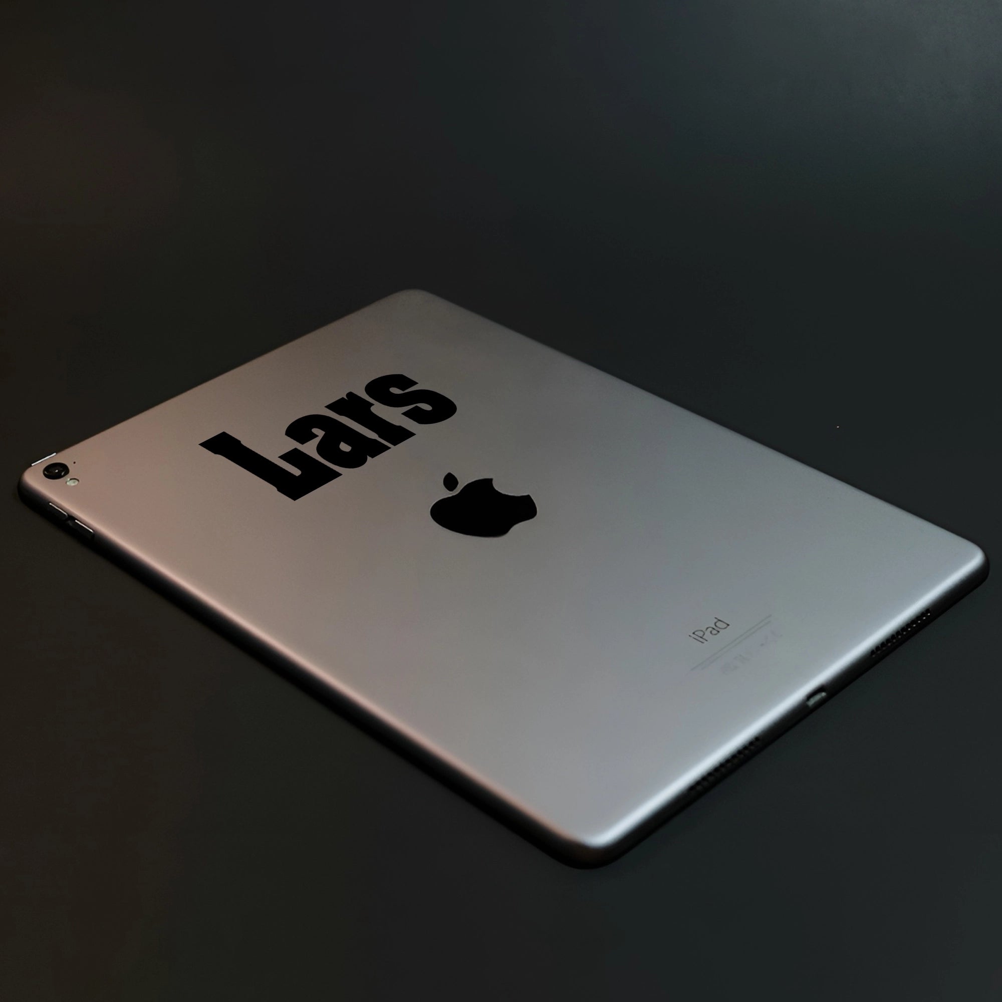 iPad Naamsticker