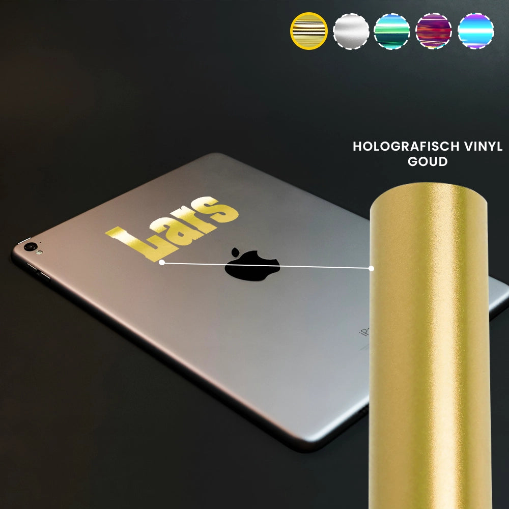 iPad Naamsticker