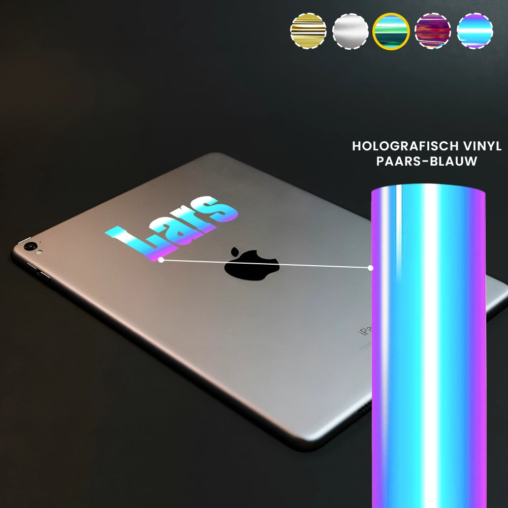 iPad Naamsticker
