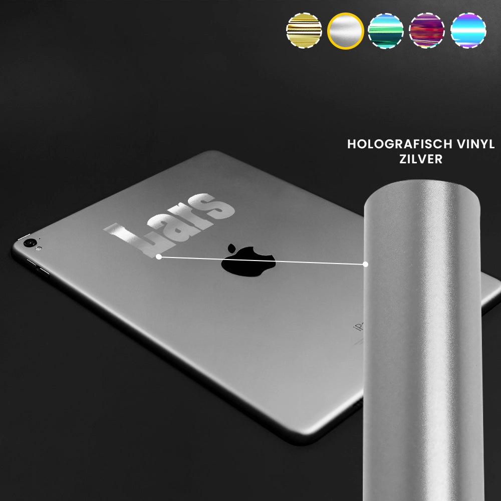 iPad Naamsticker