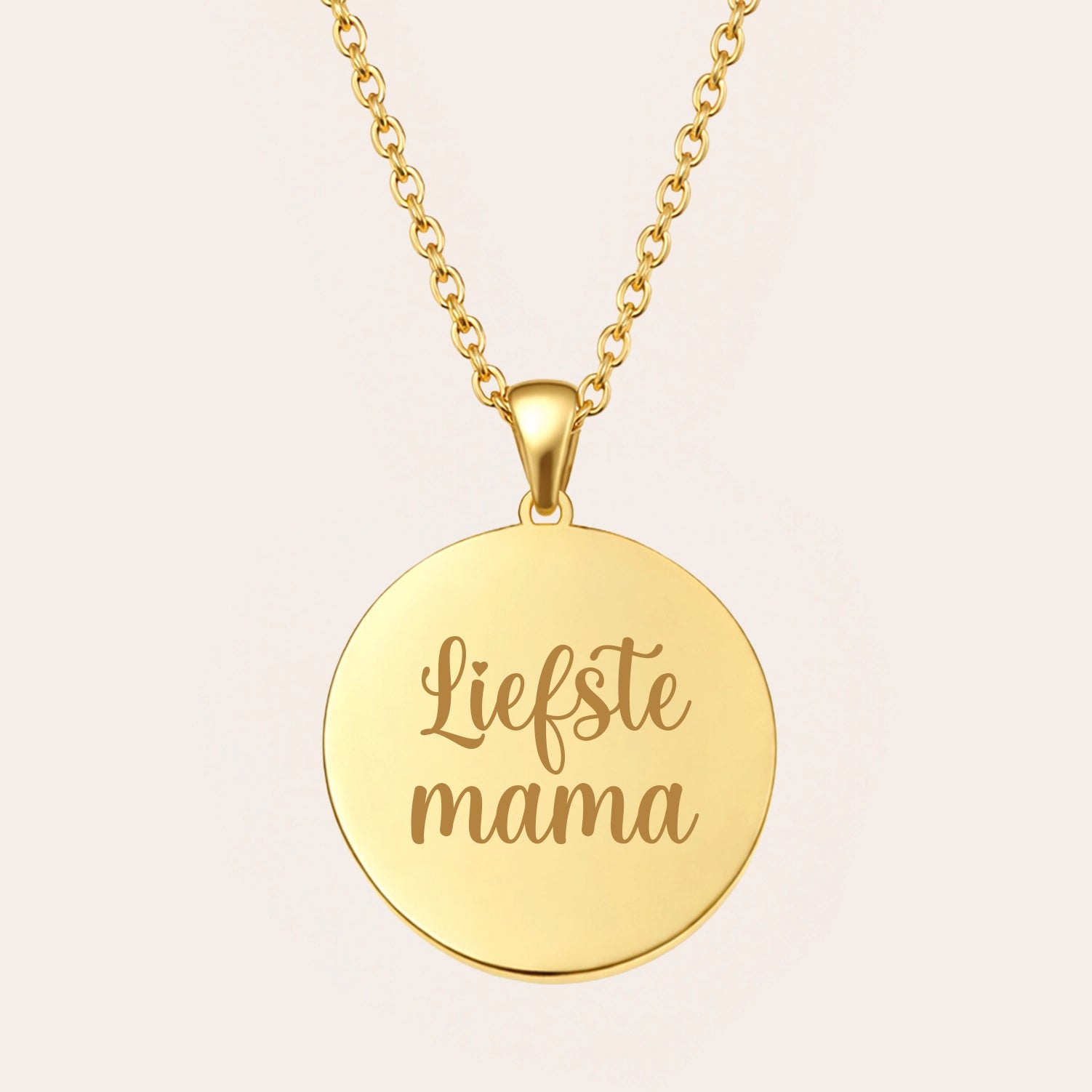 Ronde Ketting - Liefste Mama