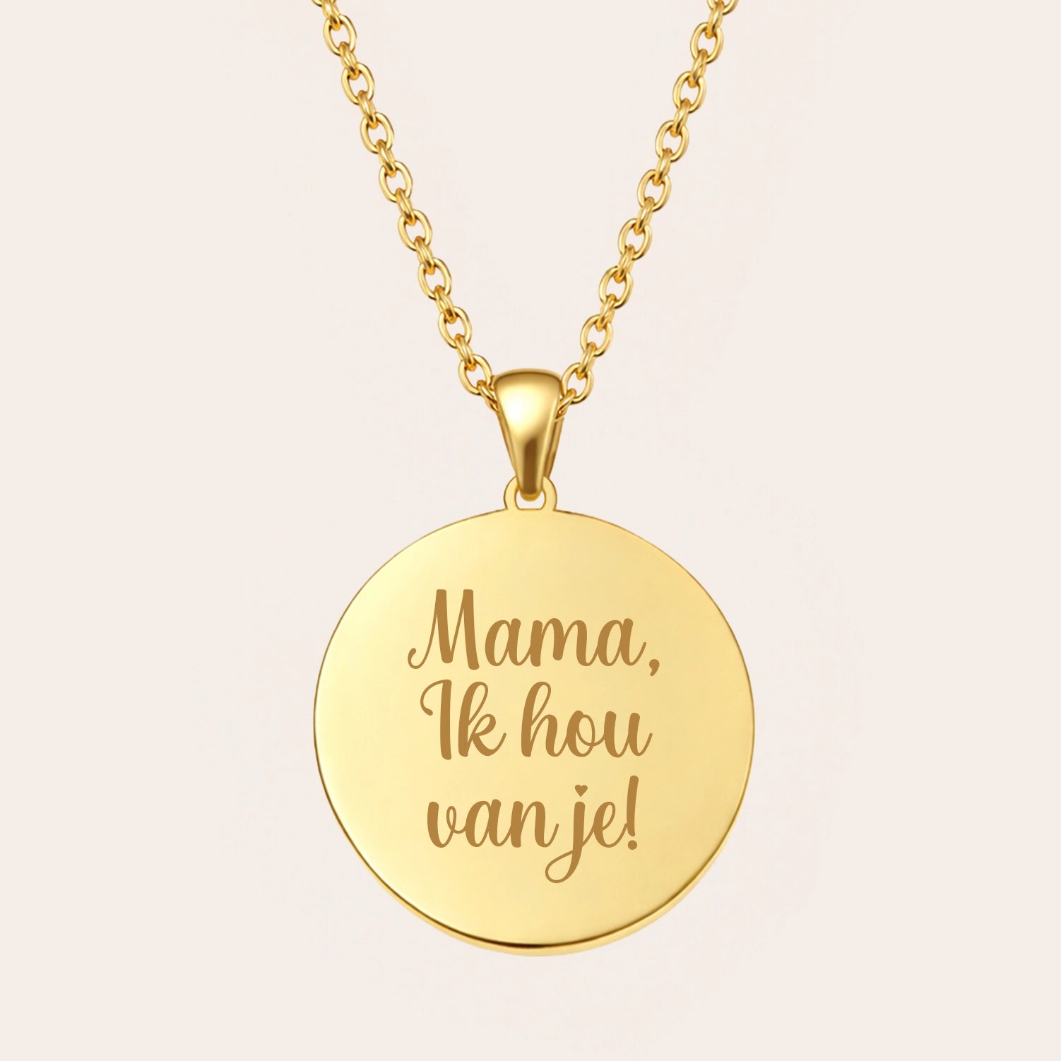 Ronde Ketting - Mama ik hou van je!