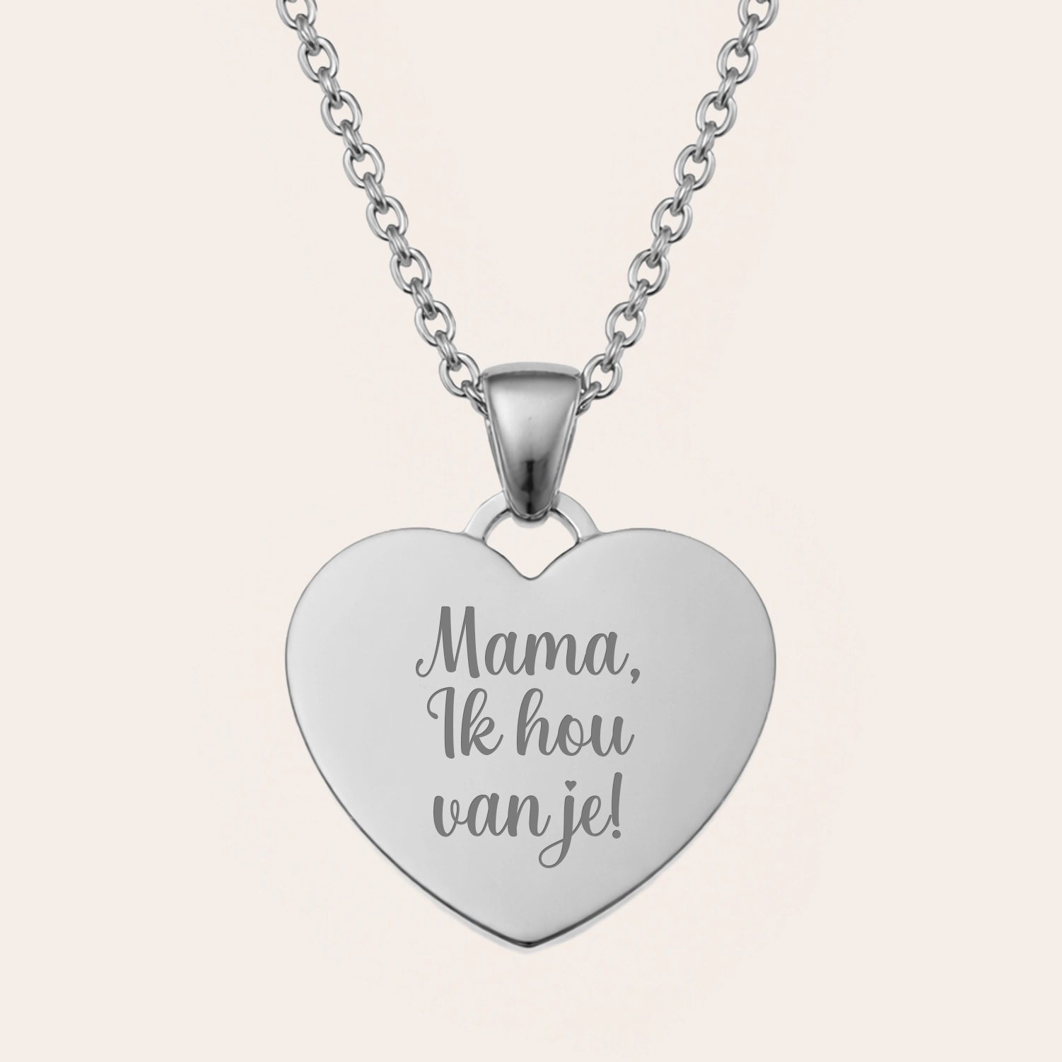 Hartjes Ketting - Mama ik hou van je!