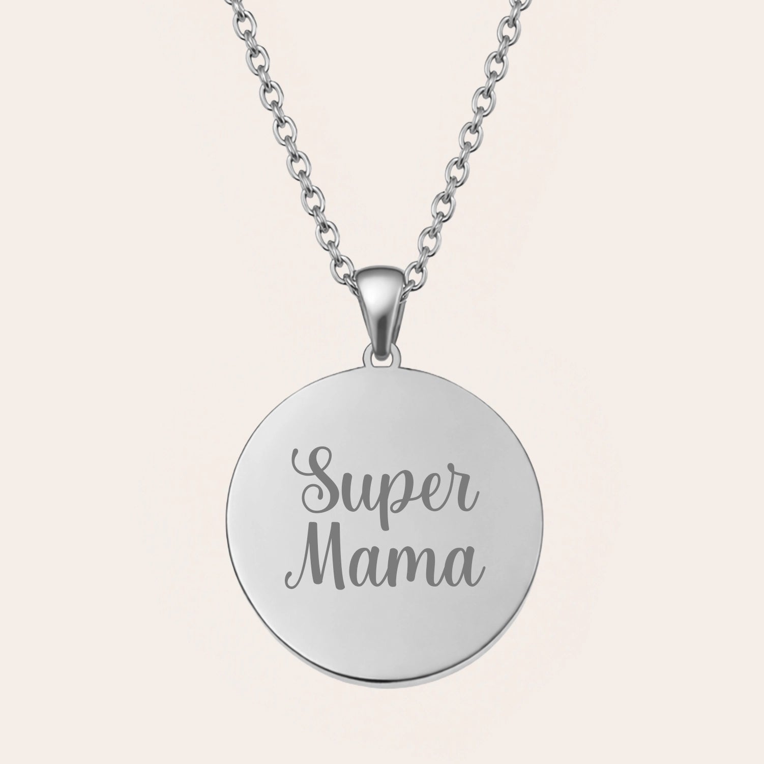 Ronde Ketting - Super Mama